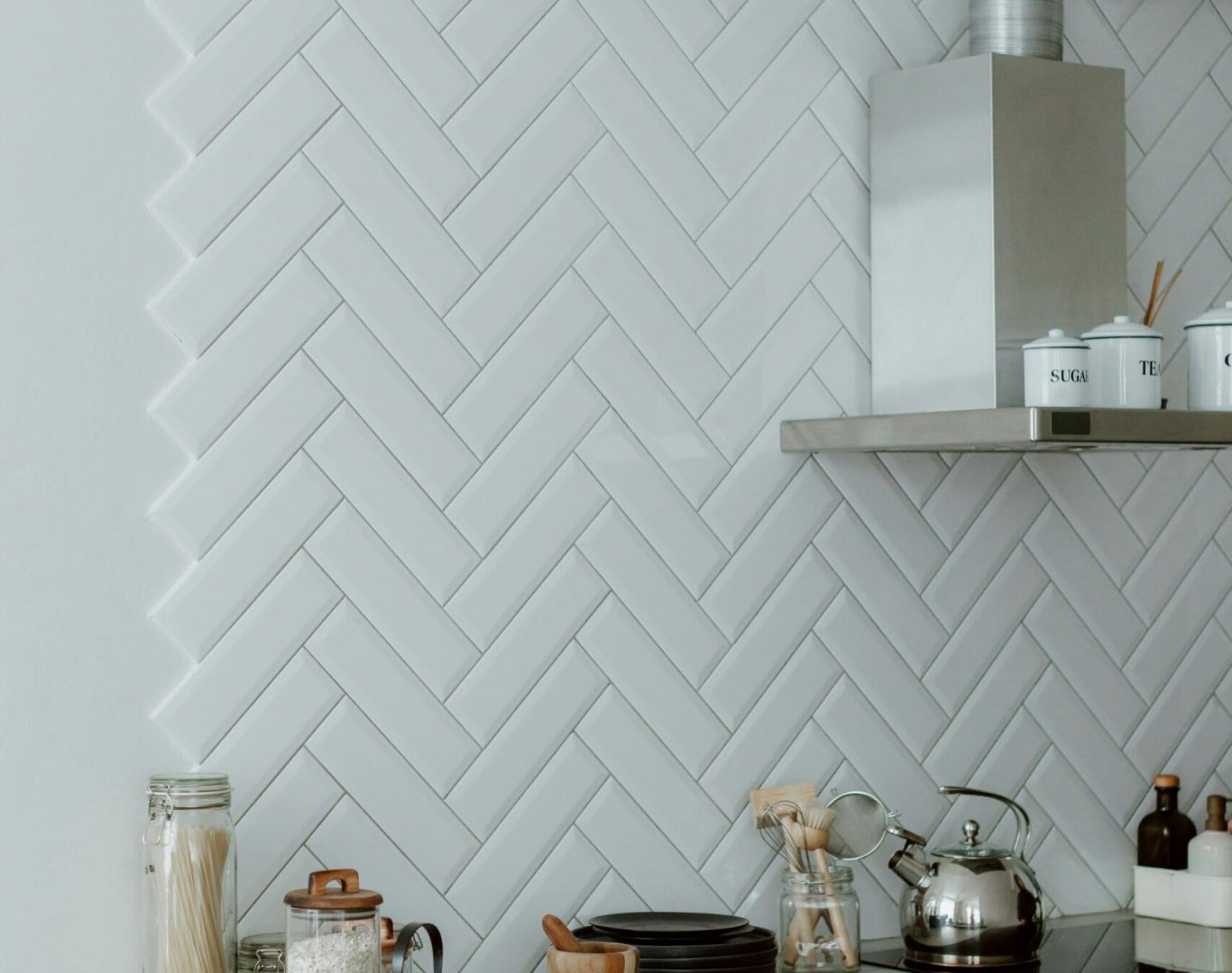 Kitchen backsplash installation in Long Island, NY